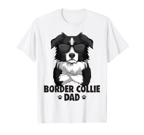 Border Collie - Figura decorativa, diseño de perro Camiseta