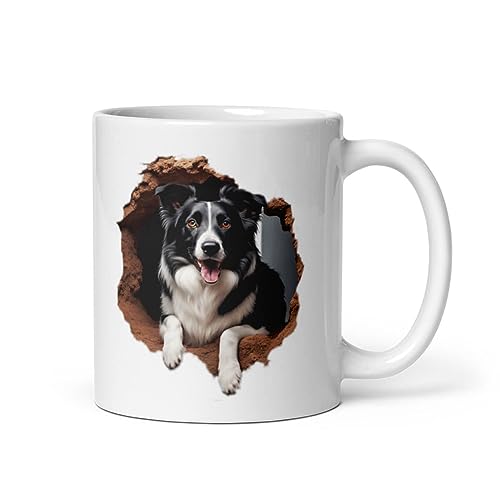 Gifmar Taza rota por Perro (Border Collie)