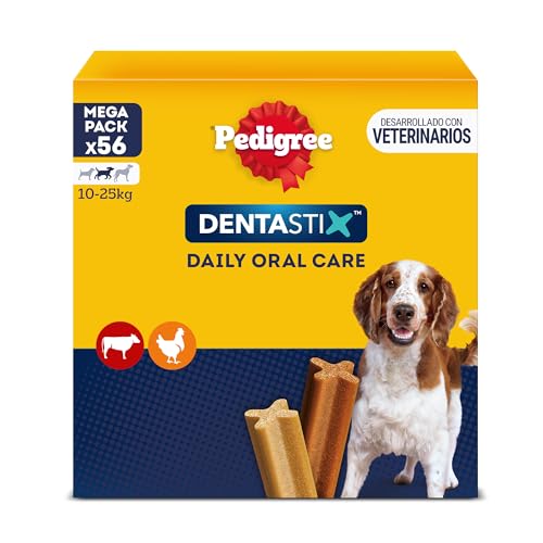 Pedigree Dentastix Snack Dental para la Higiene Oral de Perros Medianos (1 Pack...
