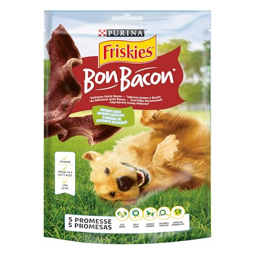 Friskies - Bon Bacon - Alimento Complementario para Perros Adultos - 120 g