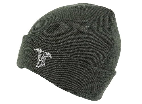 The House Of Dog: Whippet Galgo Podenco - Gorro de esquí unisex con puños y...