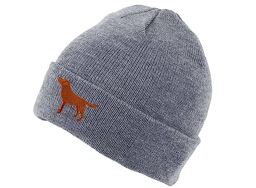 The House Of Dog: Fox Red Labrador Retriever - Gorro de esquí unisex con puños...
