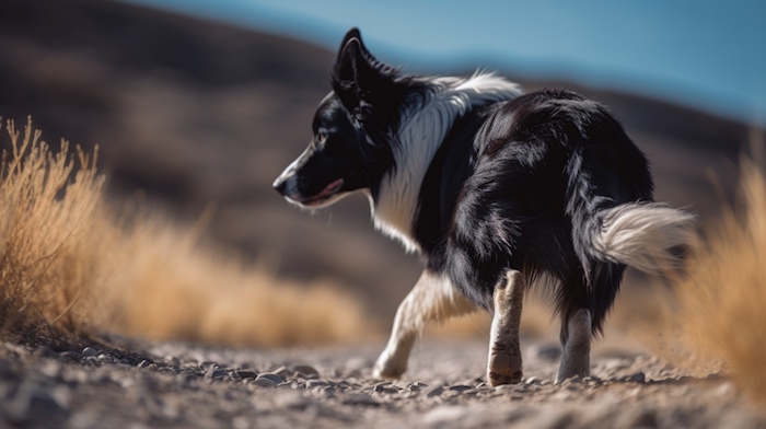 Cola de border collie