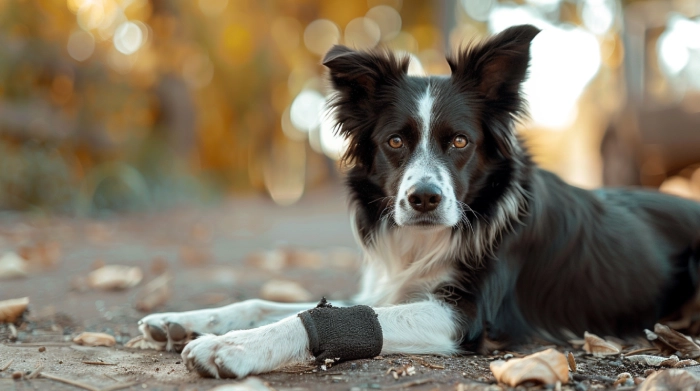 Botiquín para border collie
